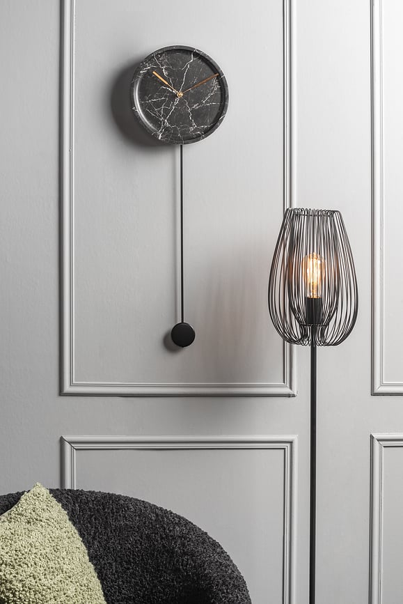 Pendule Longue Marble Ura stenska, bela