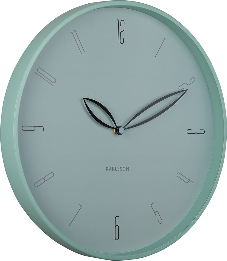 Petals Horloge murale, brune claire