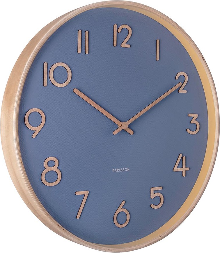 Pure Dial Horloge murale 40 cm, blanche