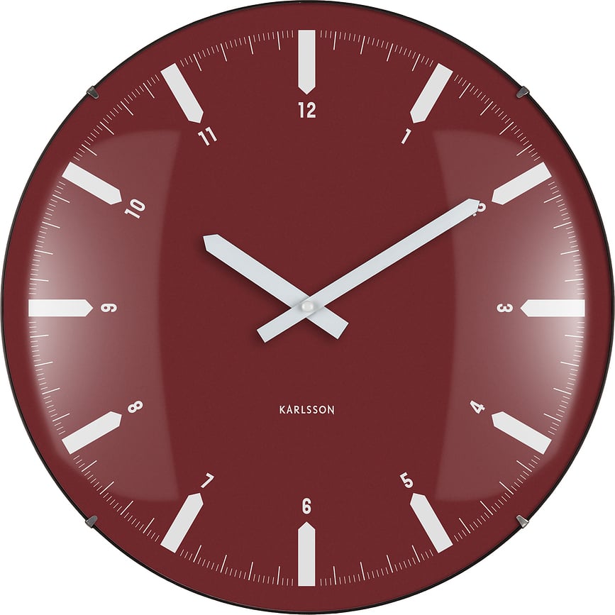 Realista Dome seinakell burgundia