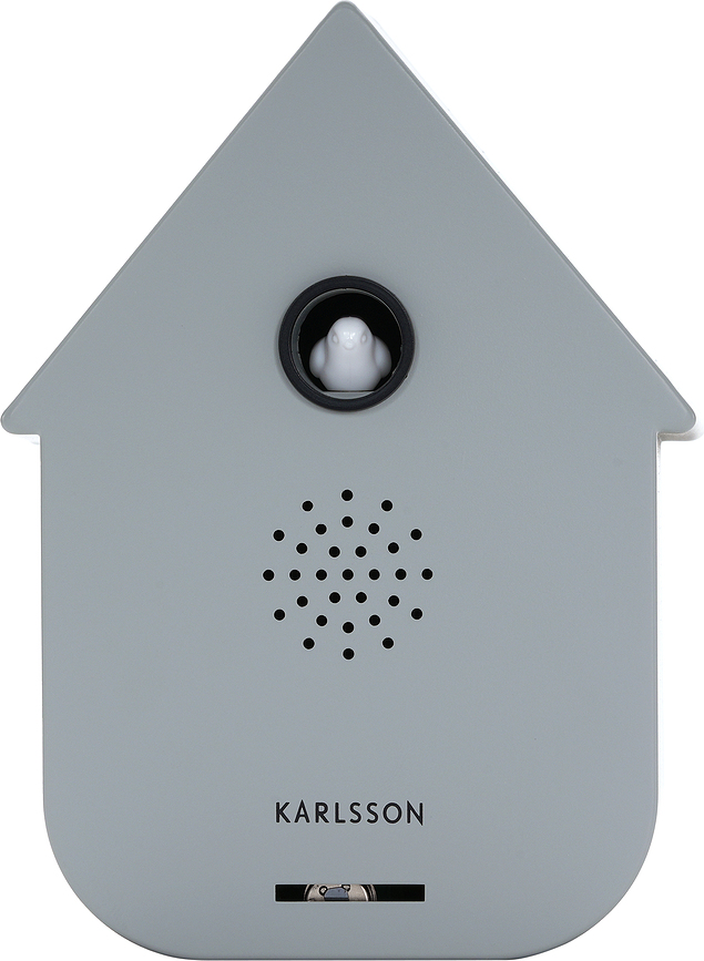 Reloj de Cuco interactivo Modern Cuckoo, gris