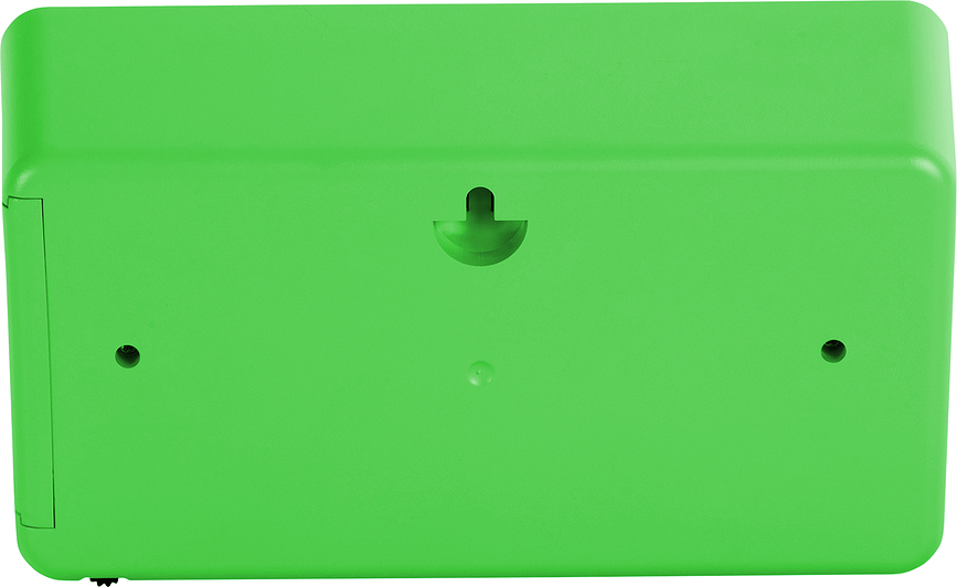 Reloj de pared o de mesa Funky Flip, rojo