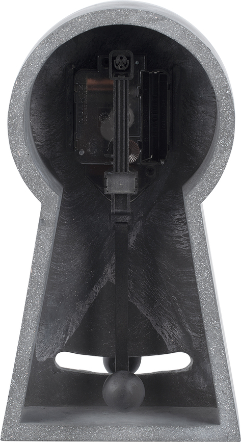 Reloj de Mesa Honeycomb, gris oscuro