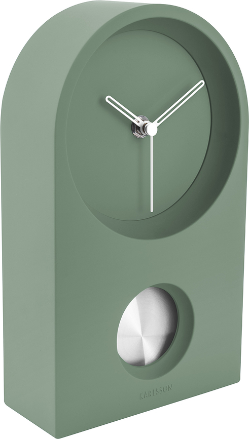 Reloj de mesa Taut, verde