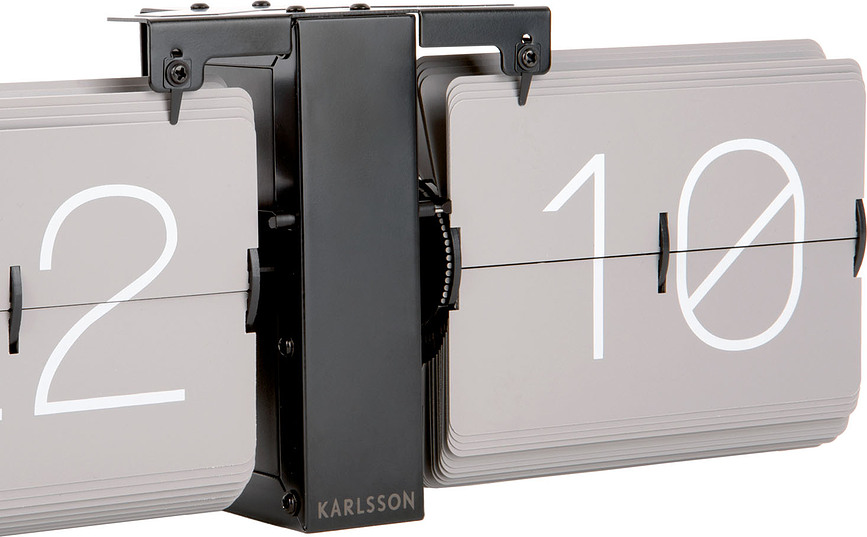 Reloj de Paletas No Case, blanco