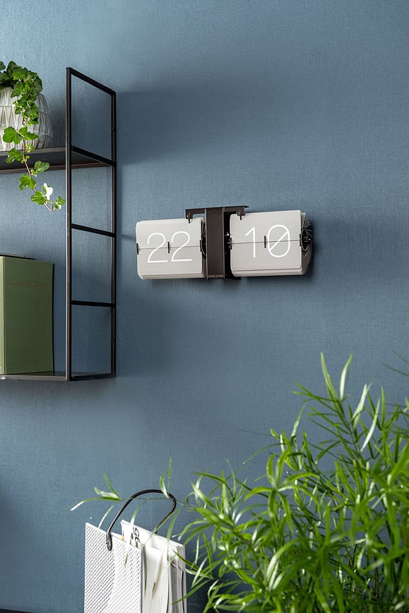 Reloj de Paletas No Case, blanco