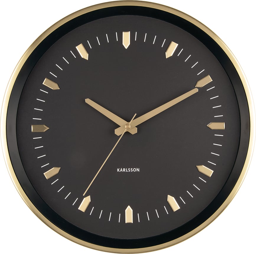 Reloj de Pared Arrow Batons, plateado
