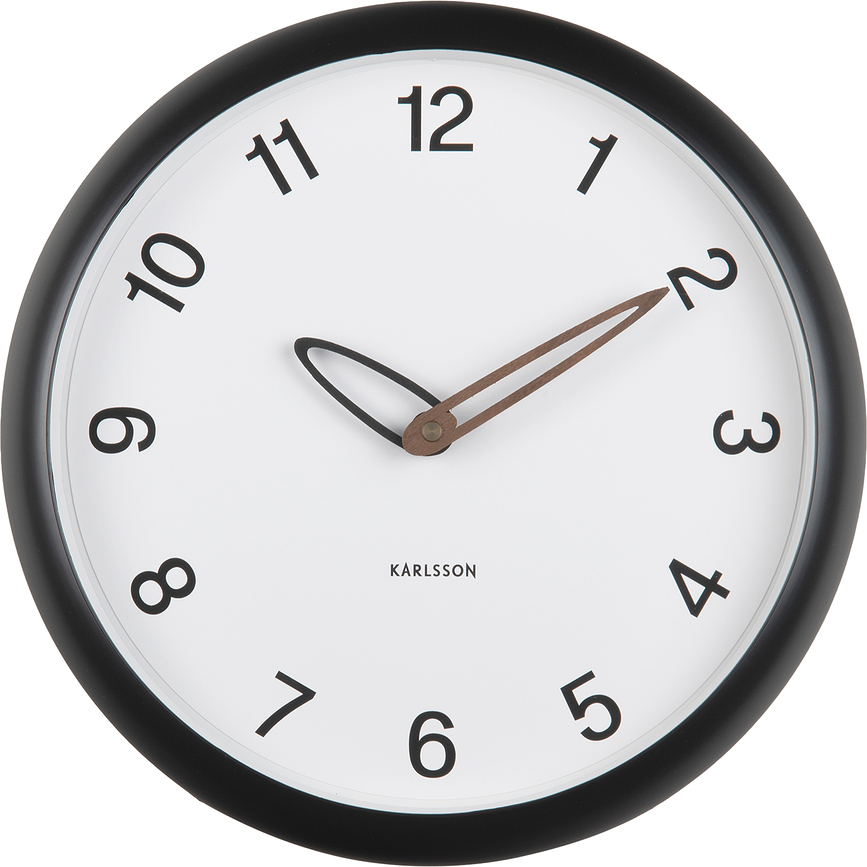 Reloj de pared Bella, gris