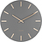 Reloj de Pared Charm, 30 cm, gris oscuro