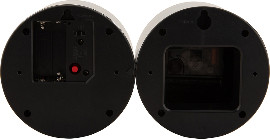 Reloj de pared de cuco Duo Cuckoo, acero chapado en oro