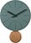 Reloj de Pared con péndulo Arlo, verde jade