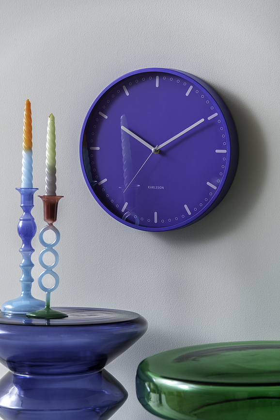 Reloj de Pared Cool Retro, cobalto