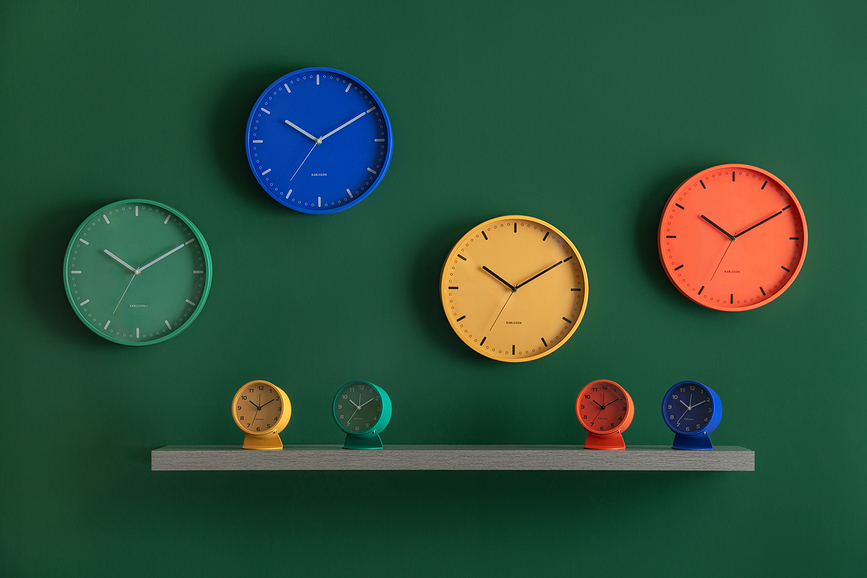Reloj de Pared Cool Retro, cobalto