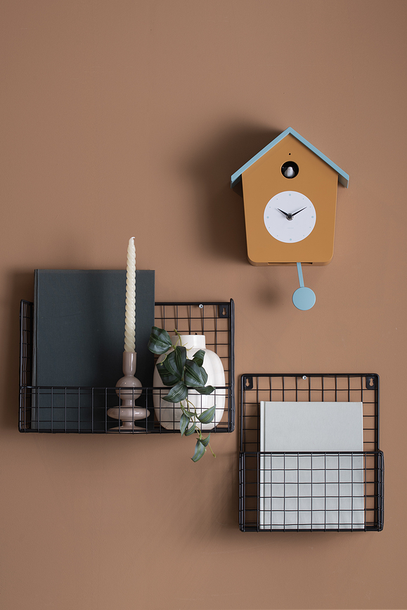 Reloj de Pared con cuco Cuckoo Light, verde oscuro