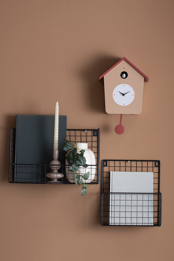 Reloj de Pared con cuco Cuckoo Light, verde oscuro