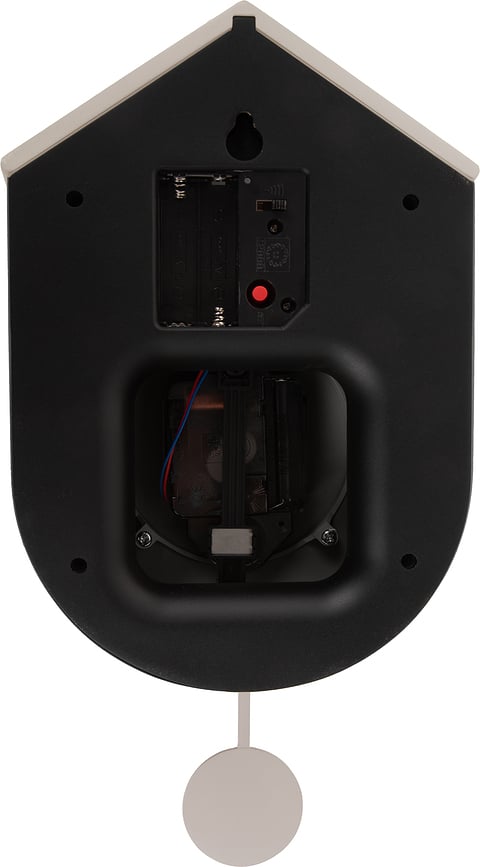 Reloj de pared de cuco Grato Cuckoo, violeta