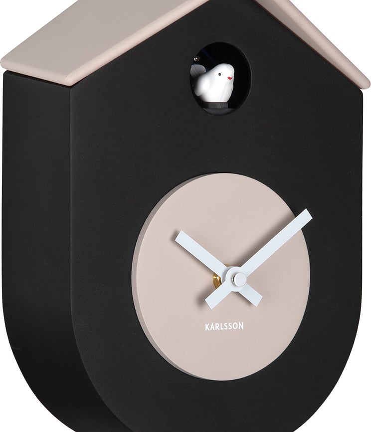 Reloj de pared de cuco Grato Cuckoo, violeta