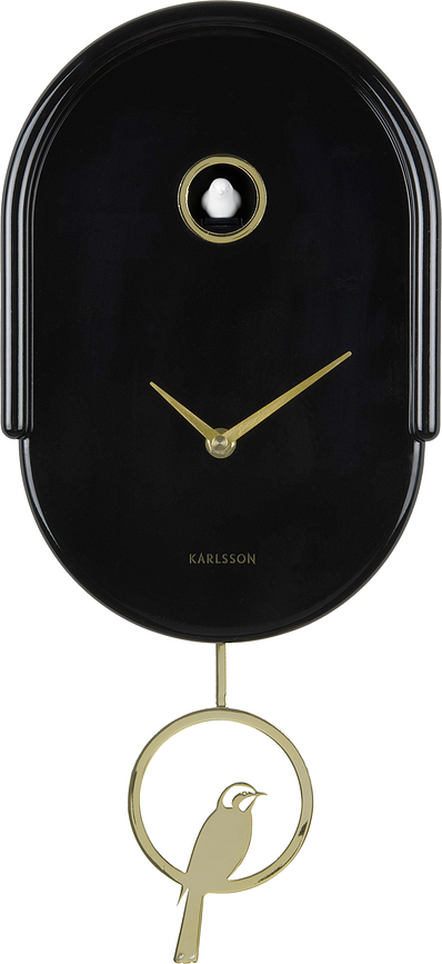 Reloj de pared de cuco Tweet, lila