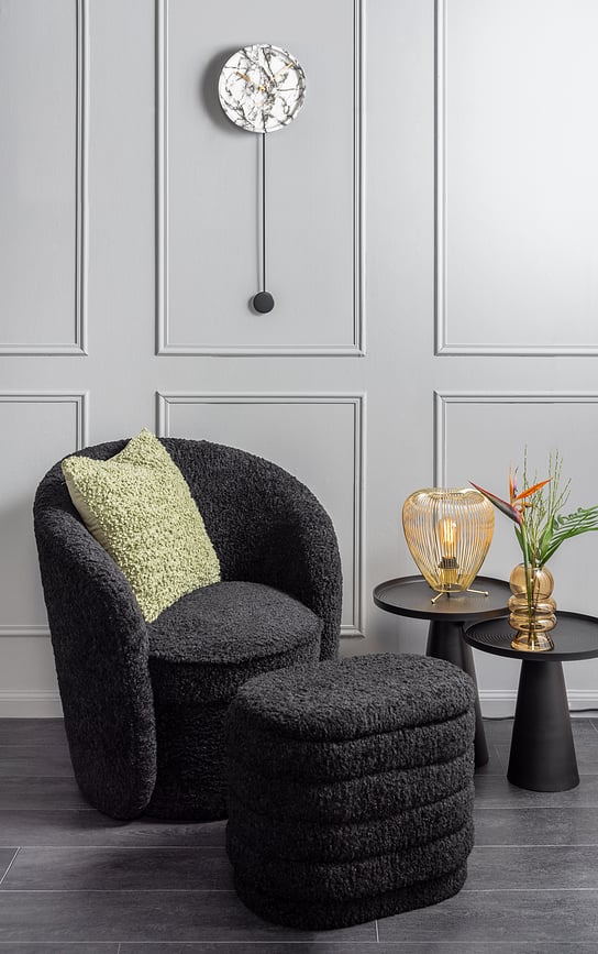 Reloj de Pared de mármol Pendule Longue, blanco