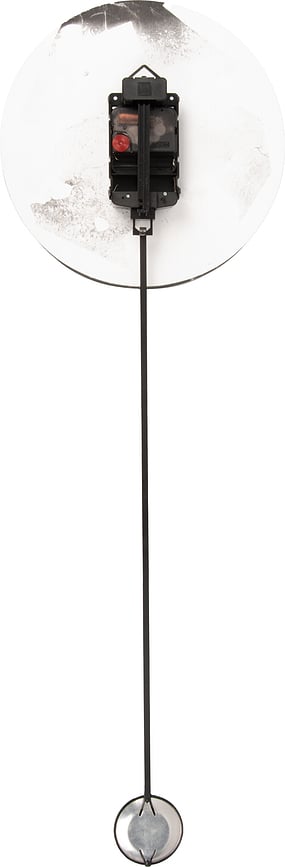 Reloj de Pared de mármol Pendule Longue, blanco