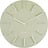 Reloj de pared Discreet, verde oliva