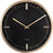 Reloj de pared Dots & Batons, negro