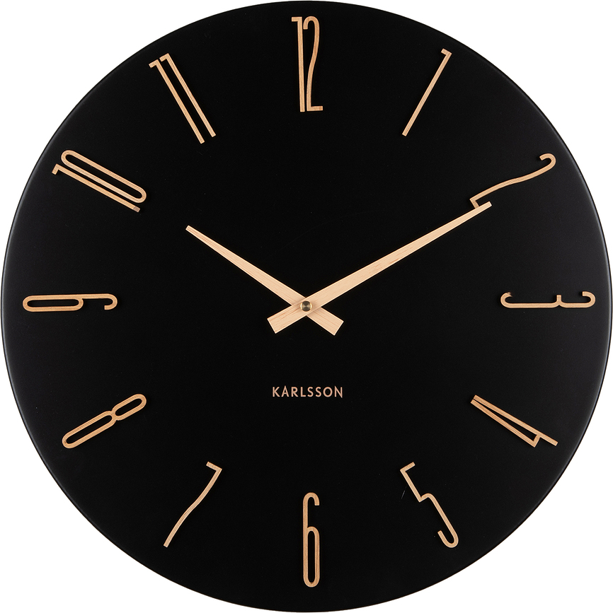 Reloj de pared Esmerado, 40 cm, crema