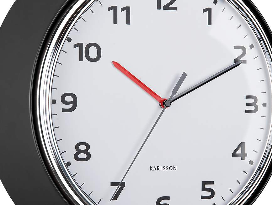 Reloj de Pared Modern Retro, amarillo