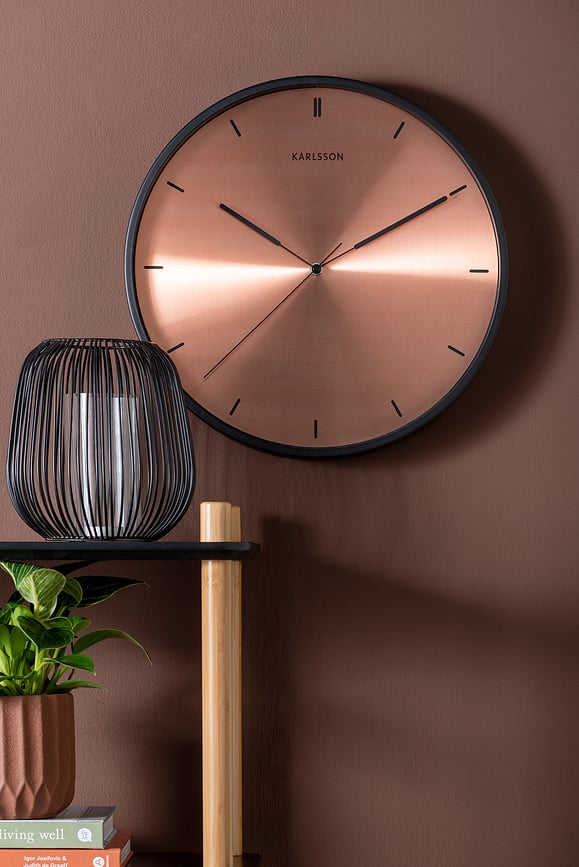 Reloj de Pared Finesse, plateado