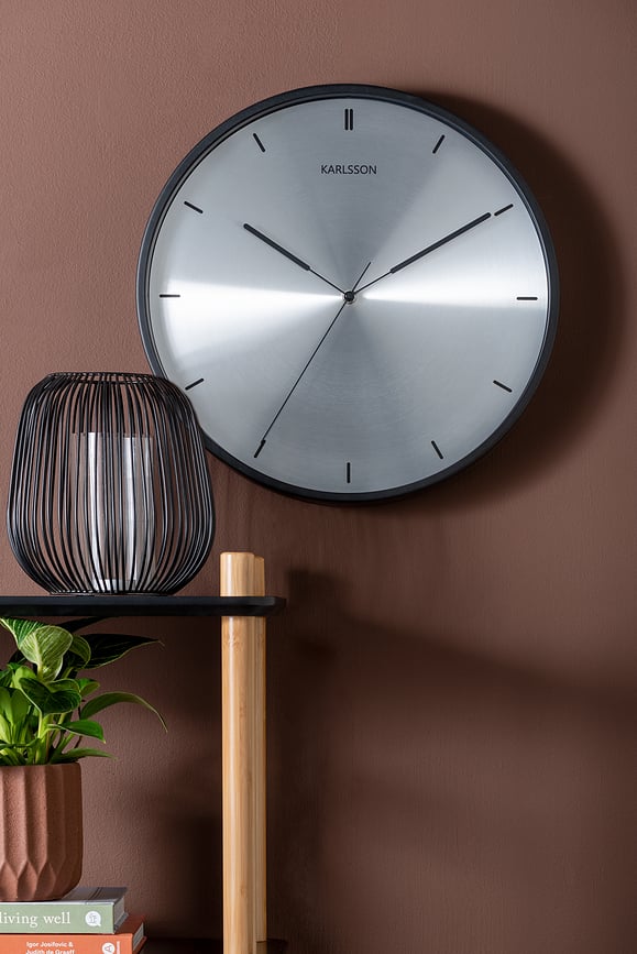 Reloj de Pared Finesse, plateado