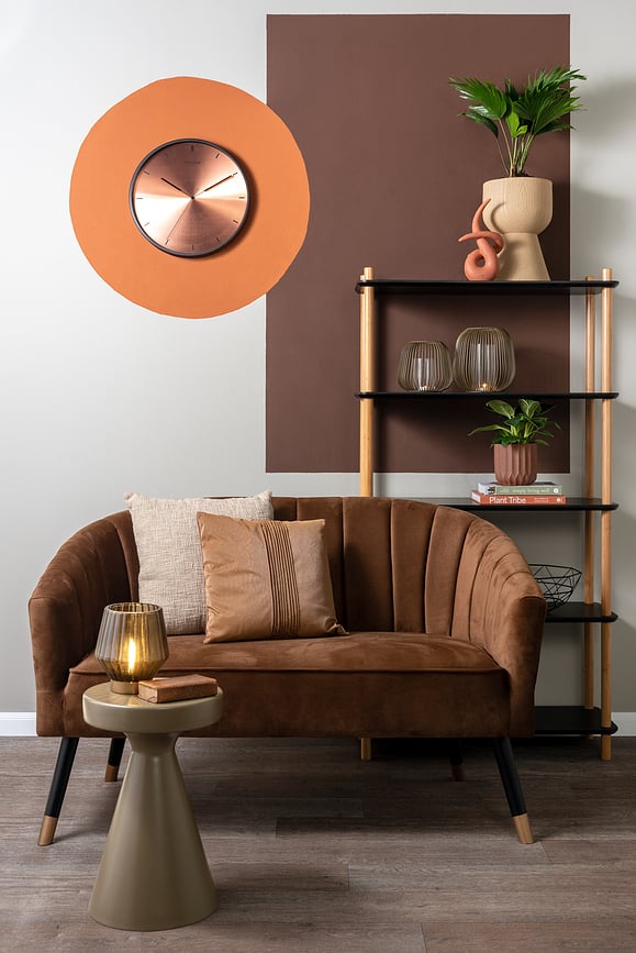 Reloj de Pared Finesse, plateado