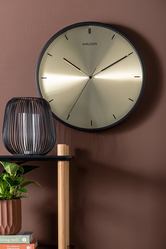 Reloj de Pared Finesse, plateado
