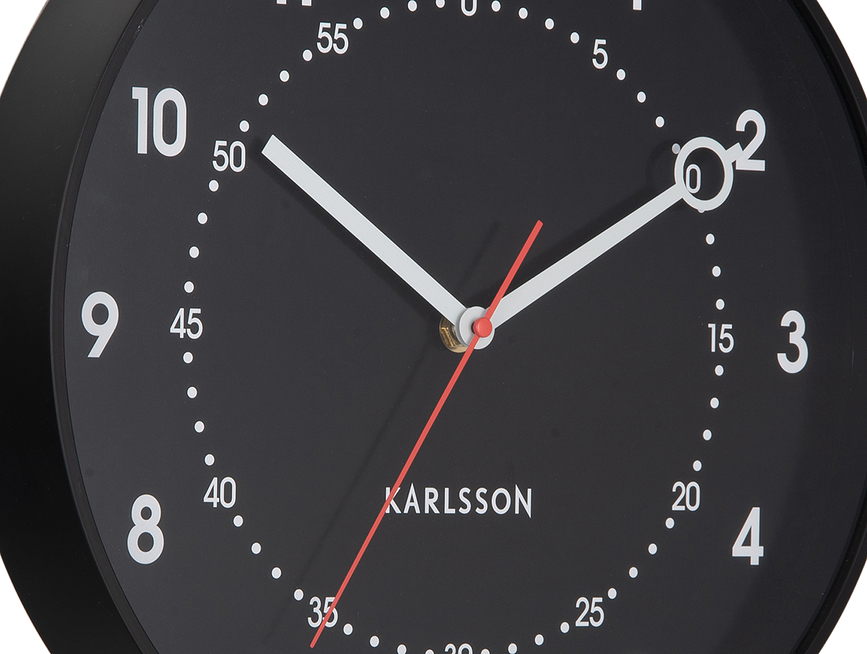 Reloj de Pared Fresco, gris claro