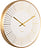 Reloj de pared Gold Lines, blanco