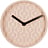 Reloj de pared Honeycomb, rosa