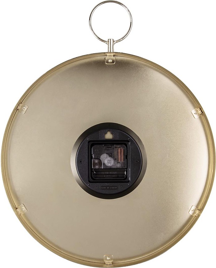 Reloj de pared Hook, negro