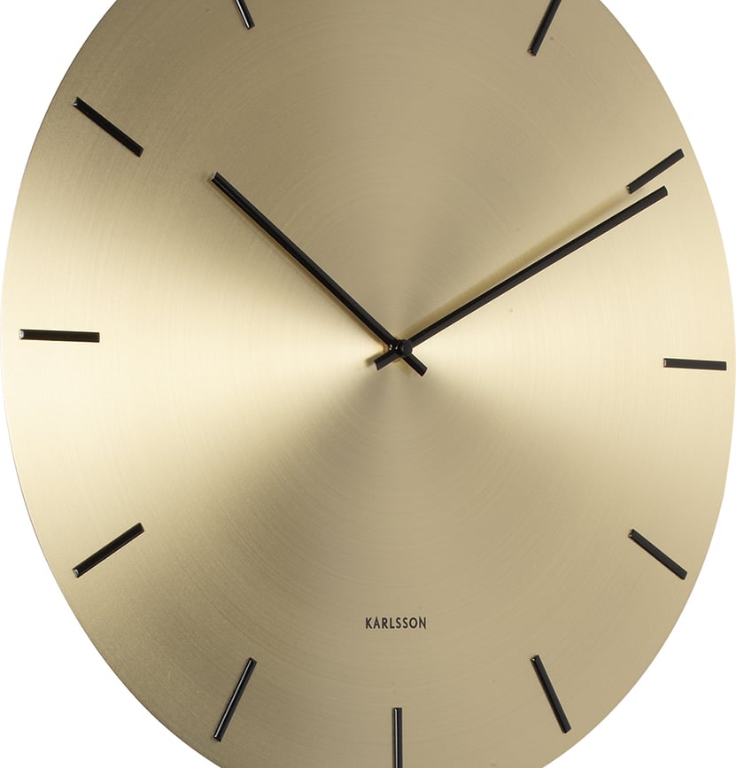 Reloj de Pared Impressive, con péndulo, acabado cobre