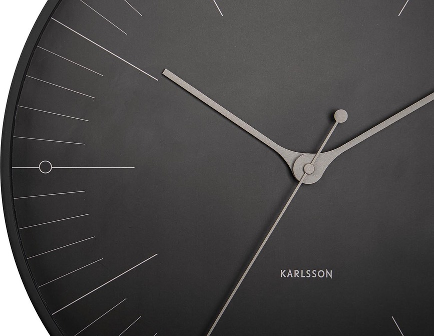 Reloj de pared Index, mostaza