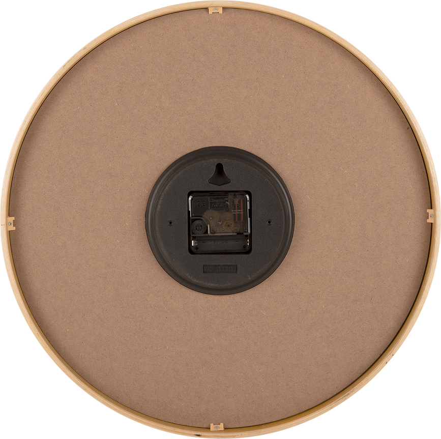 Reloj de pared Joy, blanco y verde