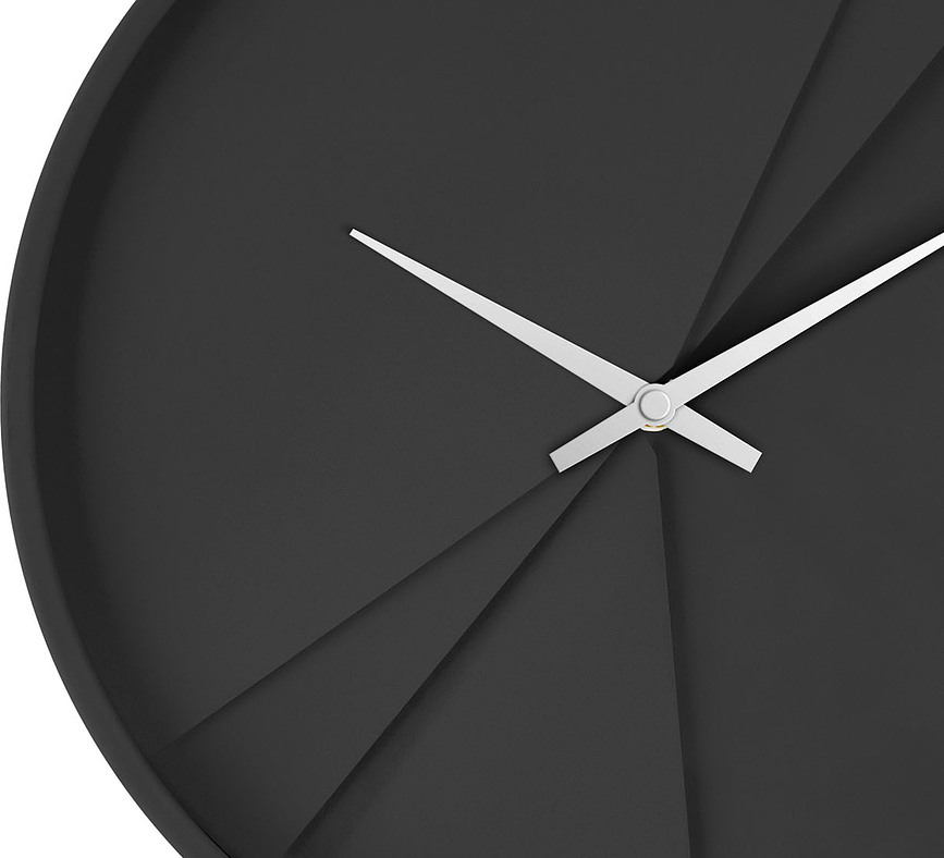 Reloj de Pared Layered Lines, blanco