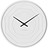 Reloj de Pared Layered Origami, blanco