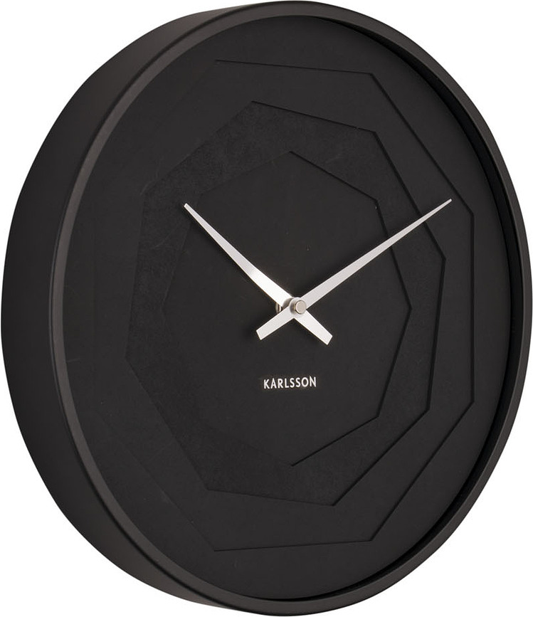 Reloj de Pared Layered Origami, blanco