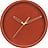 Reloj de pared Lush, color óxido