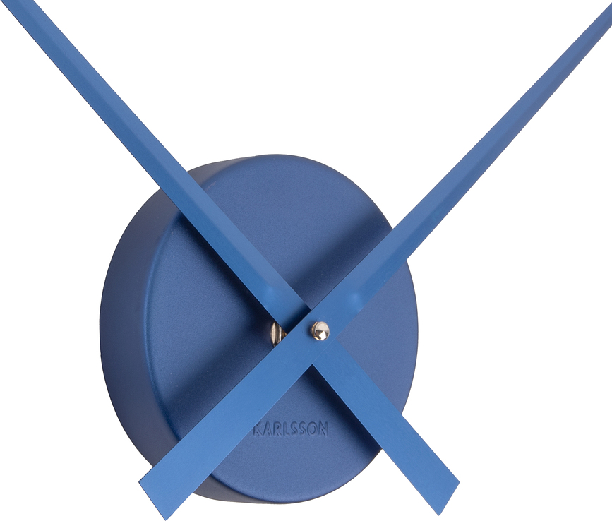 Reloj de Pared metálico Little Big Time Mini, rosa oscuro