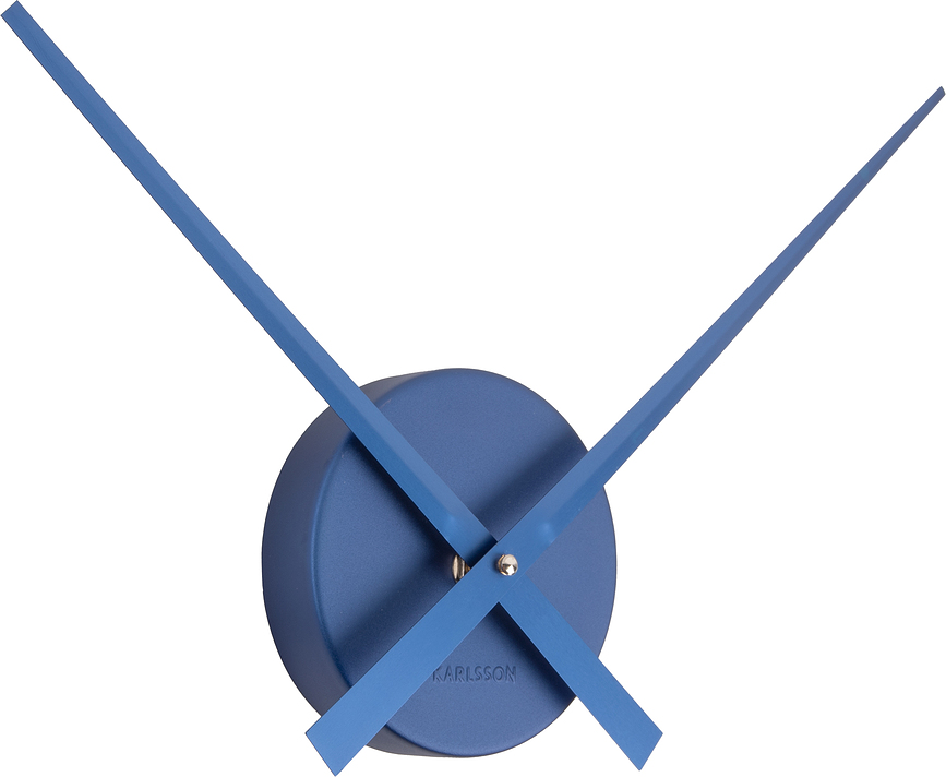 Reloj de Pared metálico Little Big Time Mini, rosa oscuro