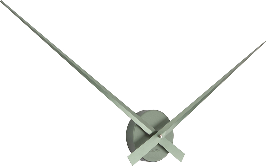 Reloj de Pared Little Big Time, gris metálico