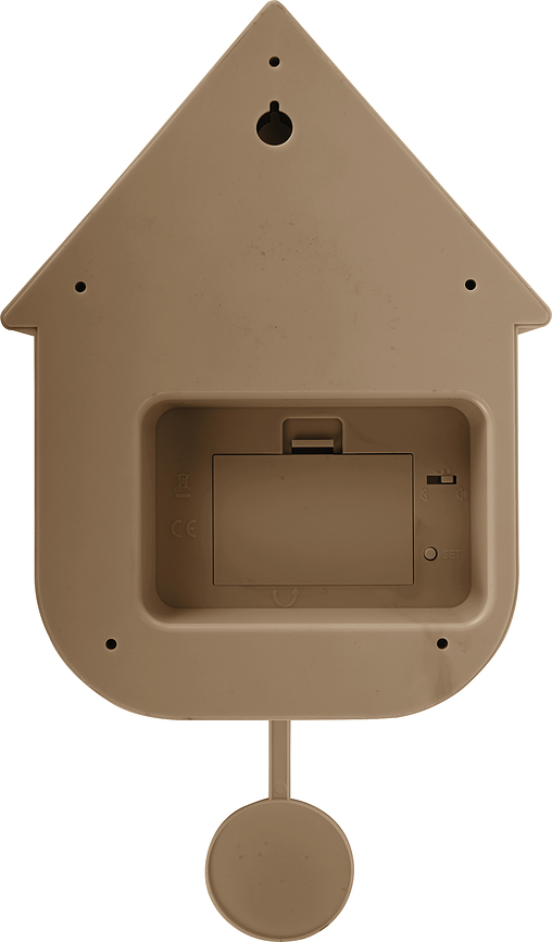 Reloj de Pared Modern Cuckoo, oro, rosa claro