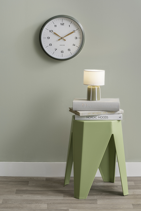 Reloj de Pared Modern Factory, mostaza