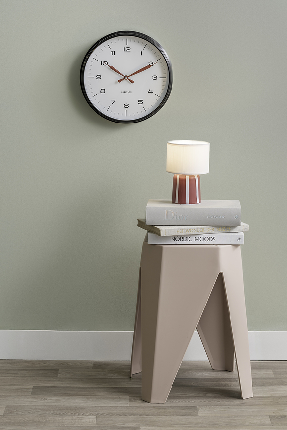 Reloj de Pared Modern Factory, mostaza