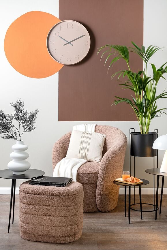 Reloj de Pared Mr. Brown, 51 cm